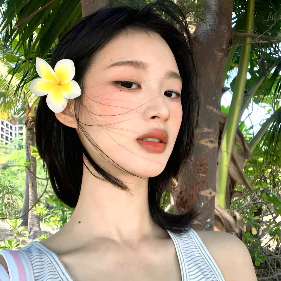 葡萄架下的女神